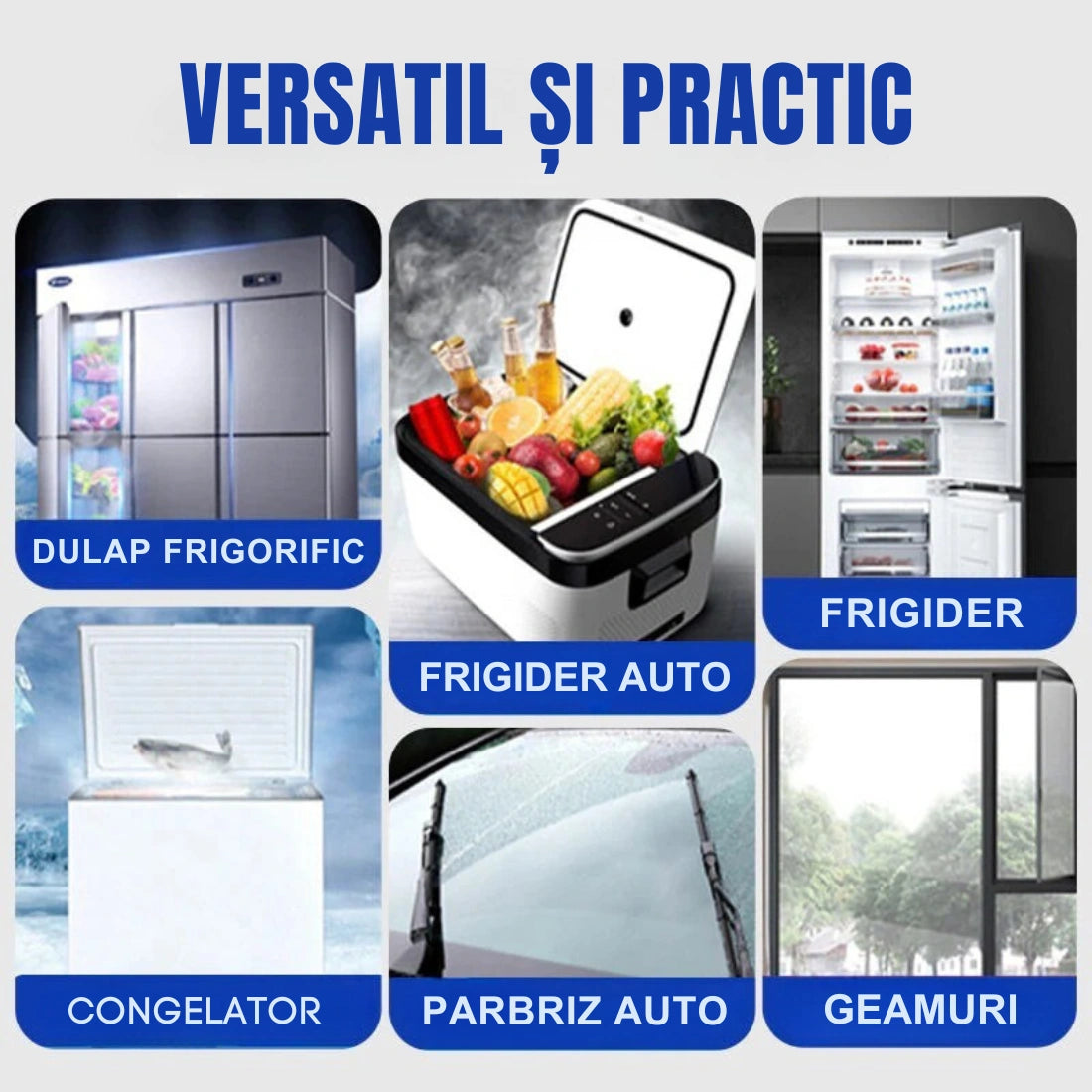 Dezghețare ușoară pentru frigider și congelator - FrostEx™
