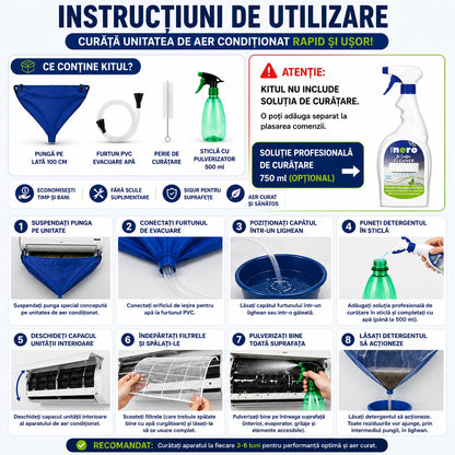 Protecție Completă pentru Familia Ta cu un Aer Condiționat Curat și Fără Bacterii - AerCurat™