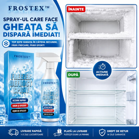 Dezghețare ușoară pentru frigider și congelator - FrostEx™