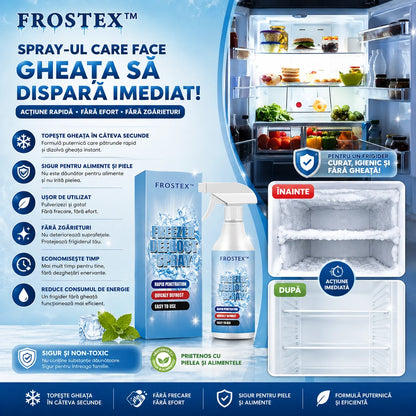 Dezghețare ușoară pentru frigider și congelator - FrostEx™