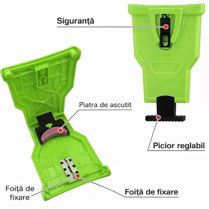 Ascuțitor Instant pentru Lanț Drujbă fără demontare - SharpForce™